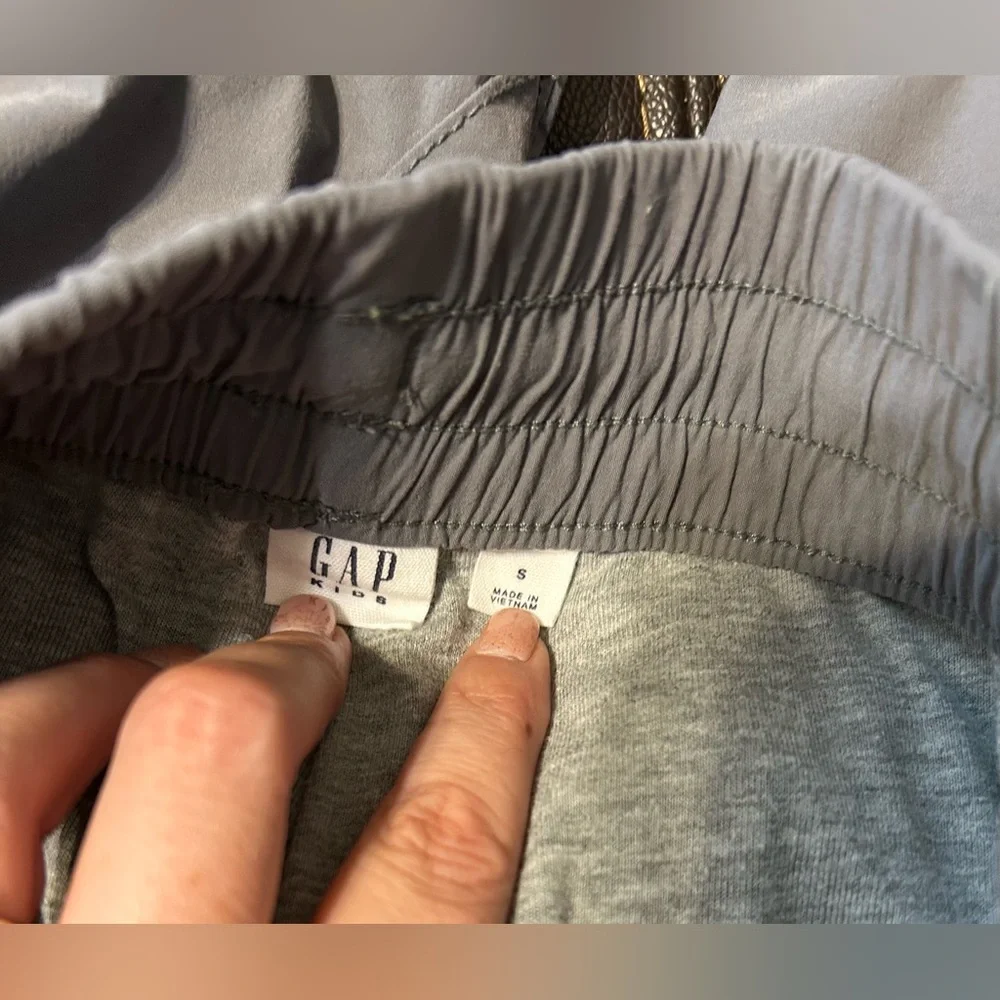 Gap Kids Lined Grey Cargo Joggers.